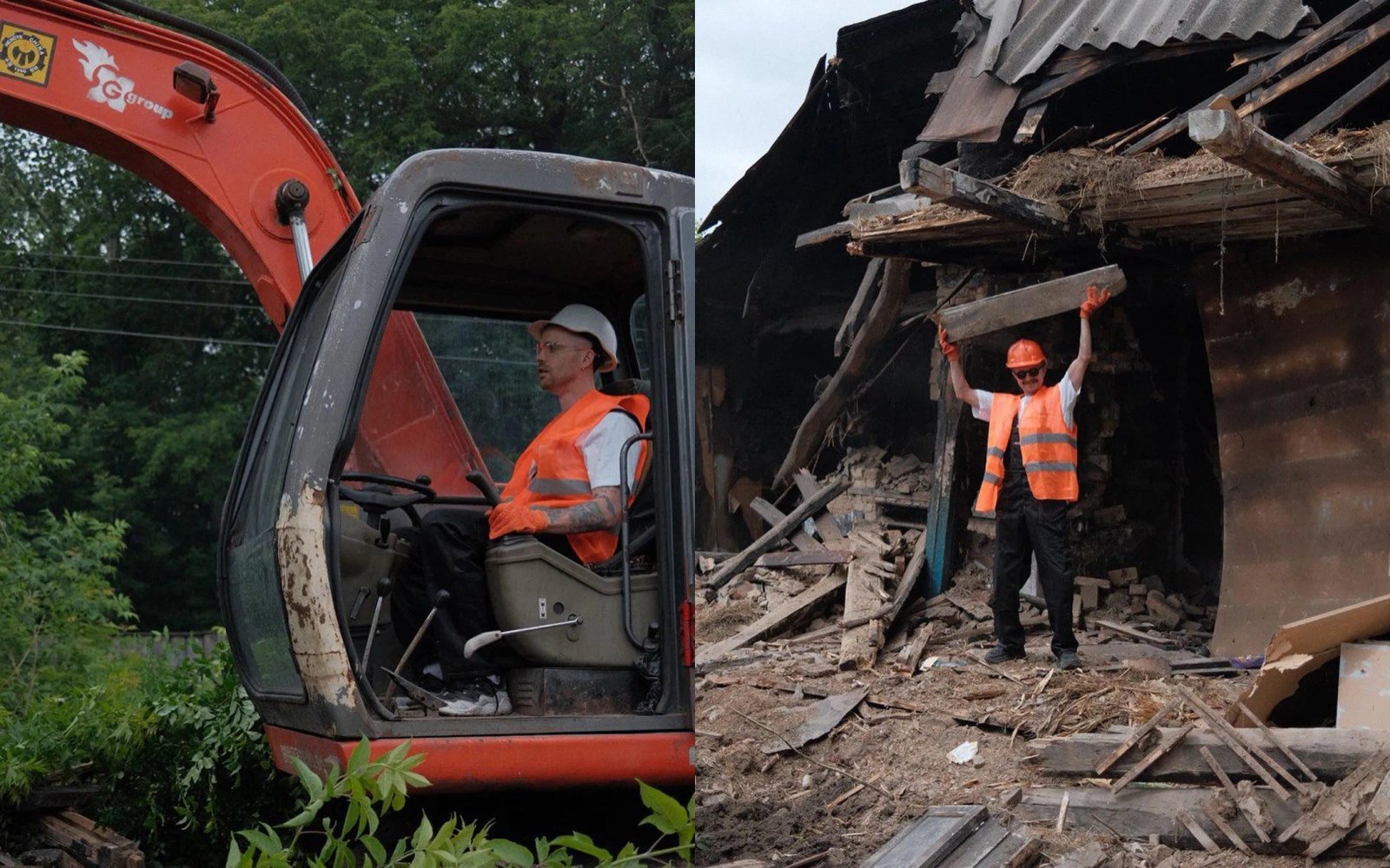 Миша Кацурин на своем мальчишнике