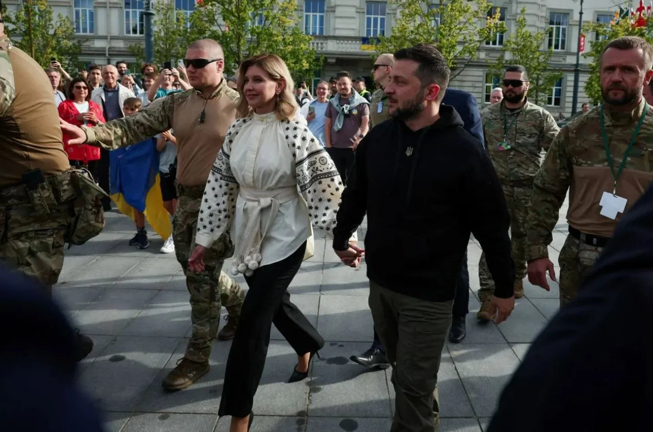 Зеленські у Вільнюсі