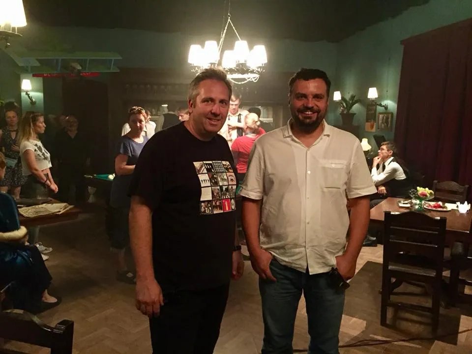 Пилип Іллєнко з Тарасом Томенко. 