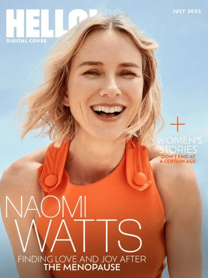 Наоми Уоттс на обложке Hello