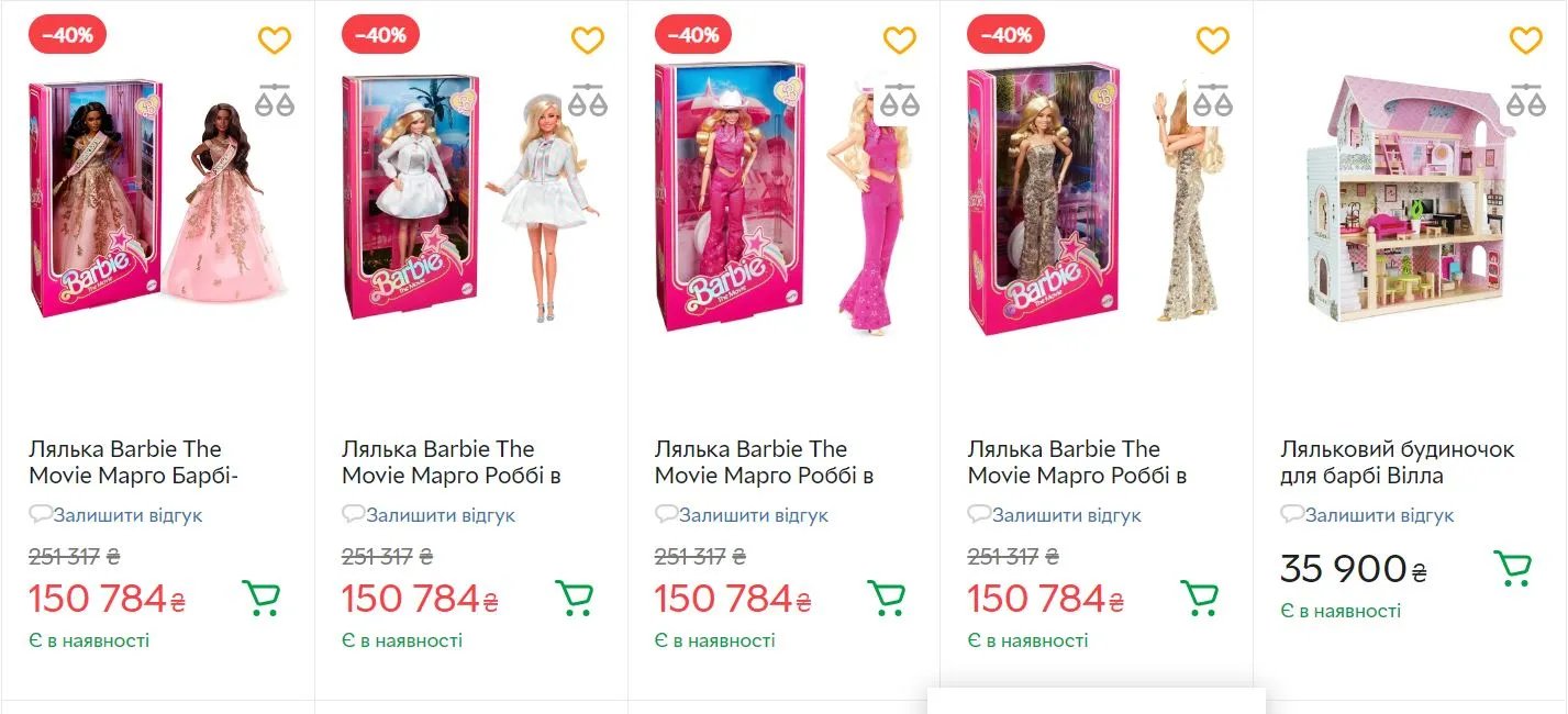 Стало відомо, як виглядають пластикові ляльки для мільйонерів!