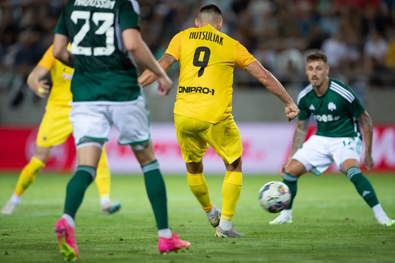 Гуцуляк был одним из самых активных игроков Днепра-1