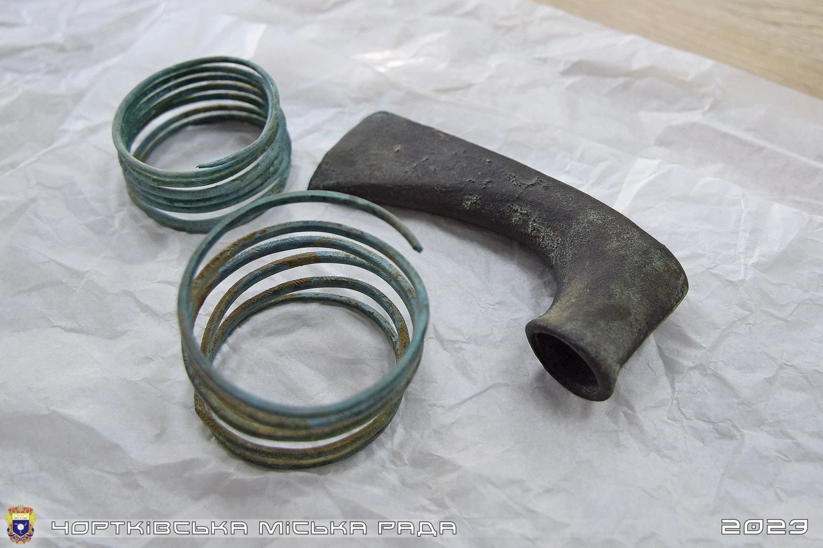 Браслеты и топор нашли в 10-15 км от Чорткива