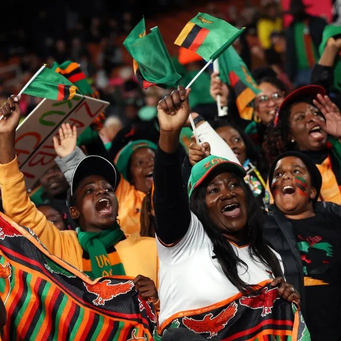 Фани збірної Замбії (Фото: twitter FIFA)  