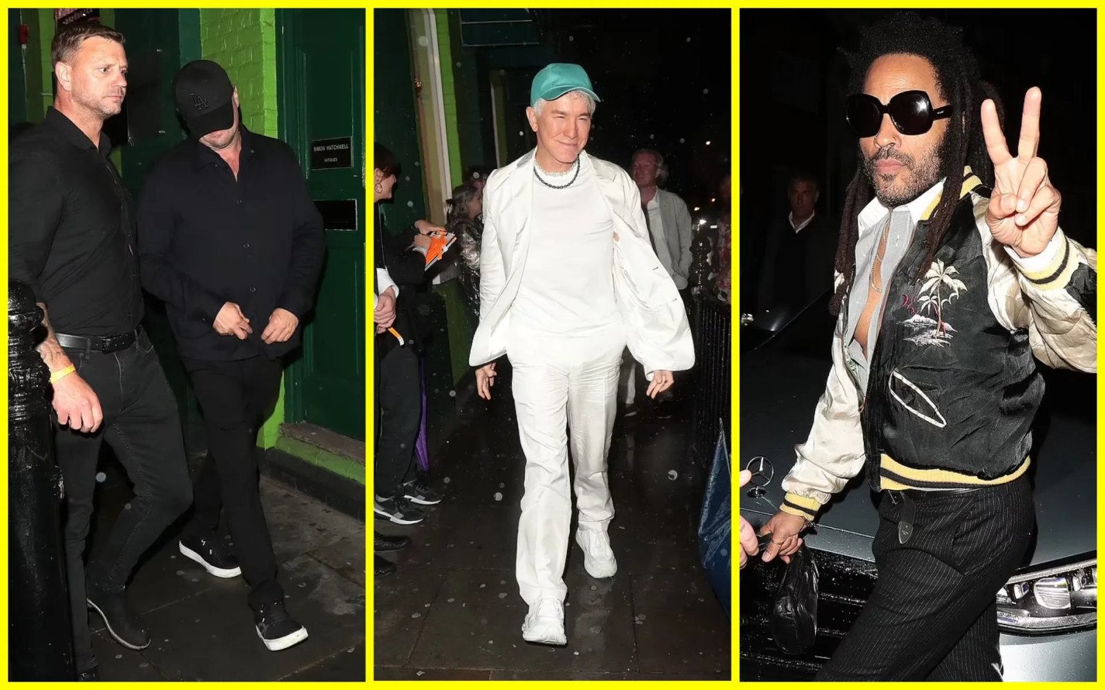 Леонардо Ди Каприо, Баз Лурман и Ленни Кравиц