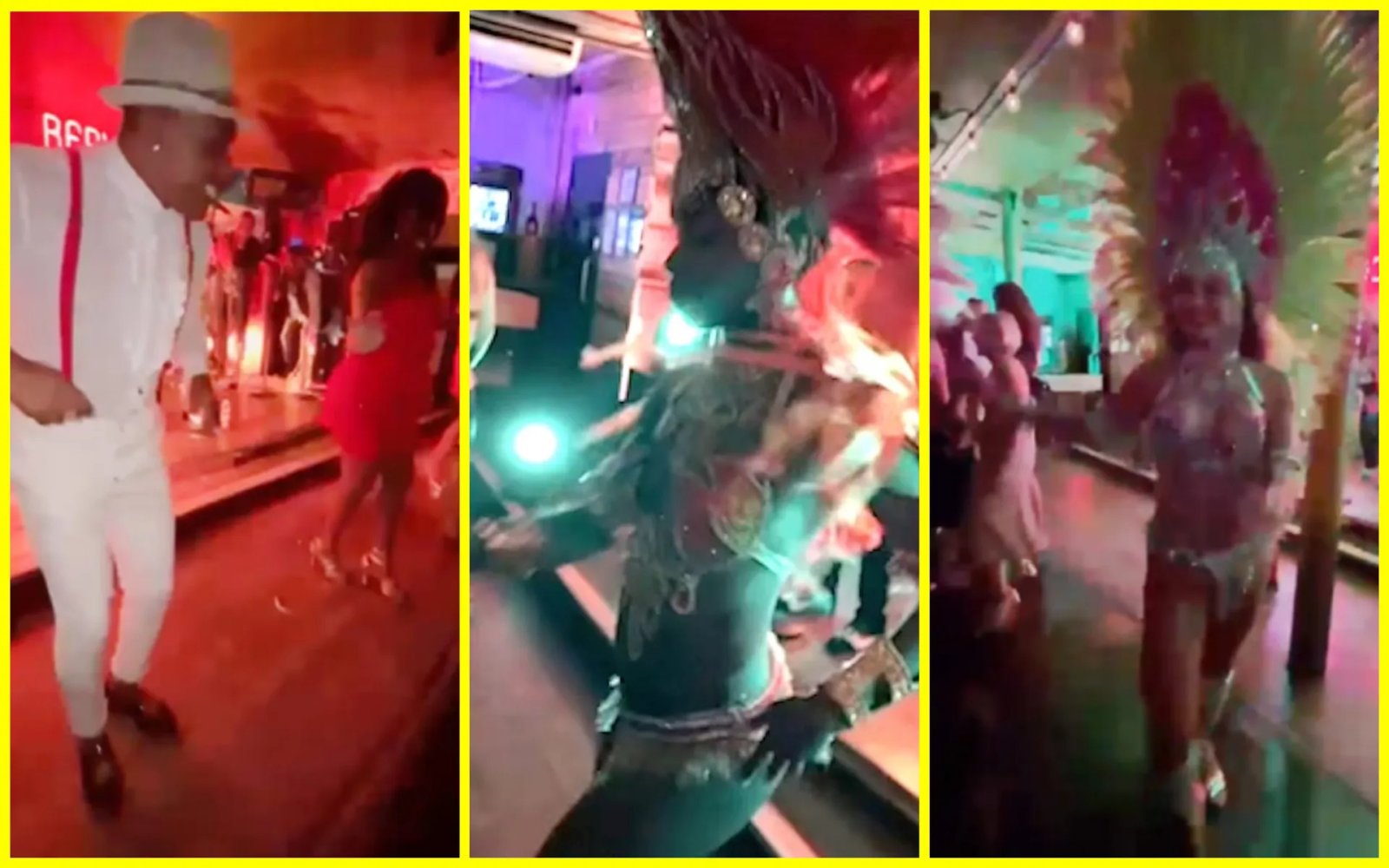 Гостей развлекали экзотические танцоры