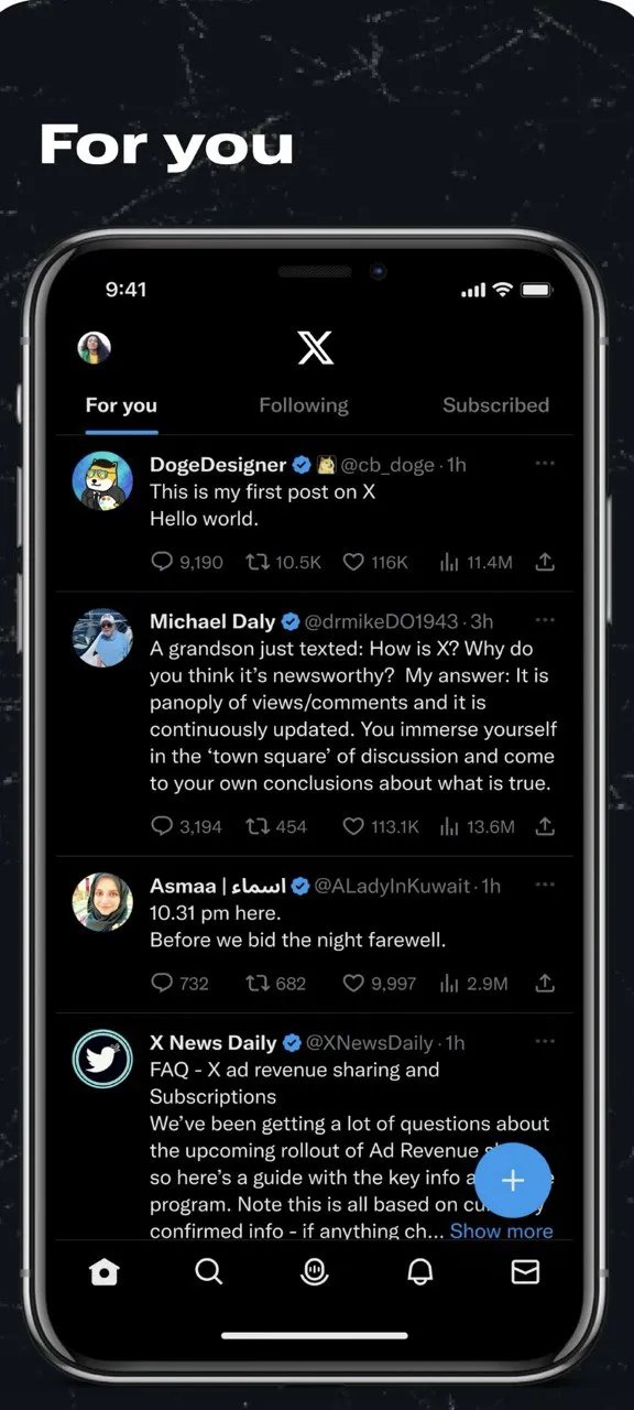 Twitter оновився на iOS. Фото: скріншот