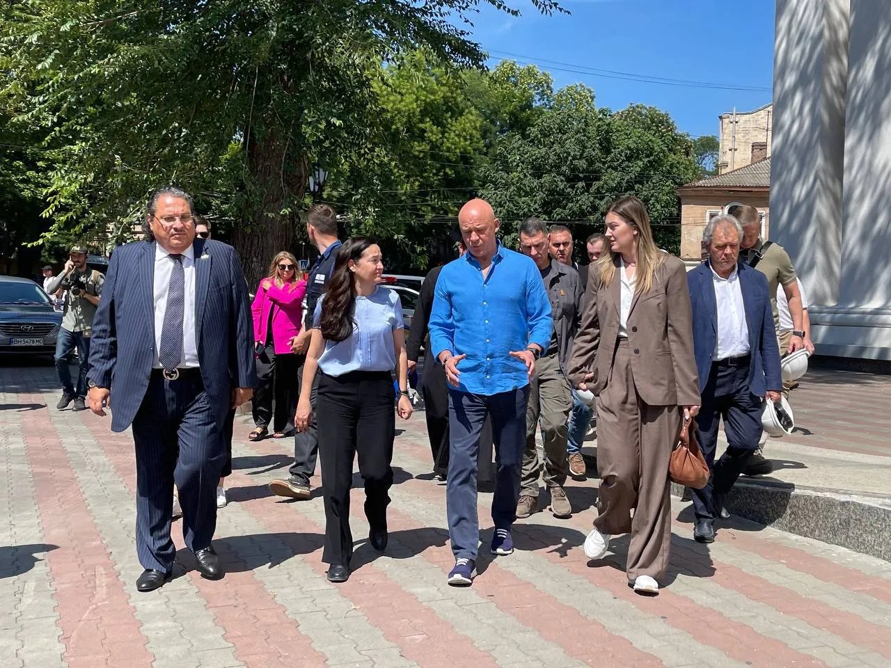 Місія ЮНЕСКО приїхала в Одесу. Фото: Одеська міськрада