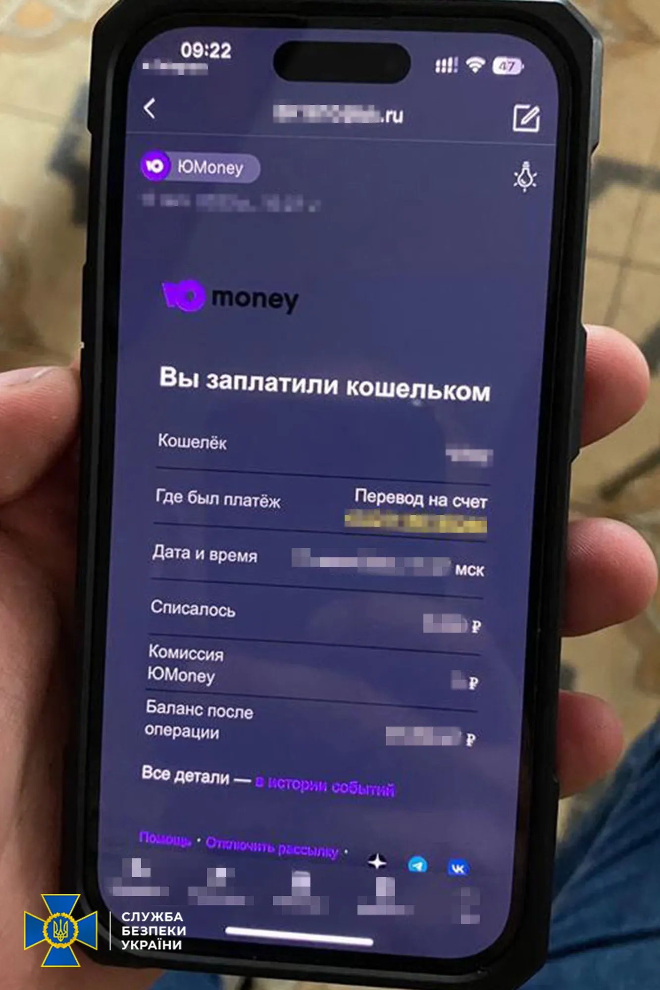 Користувались російськими системами переказів Юmoney, Webmoney