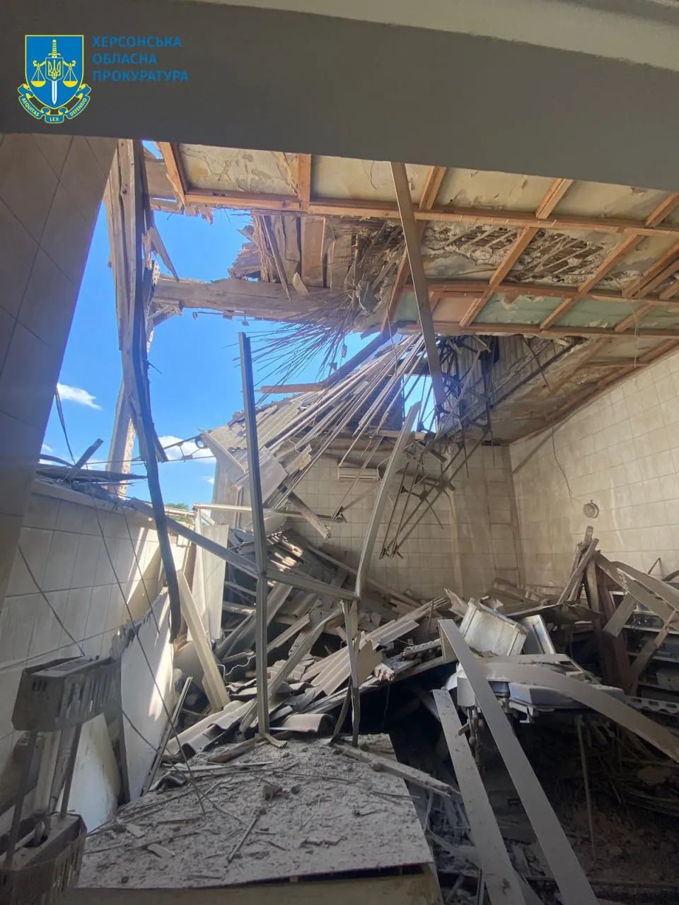 Постраждало два поверхи лікарні