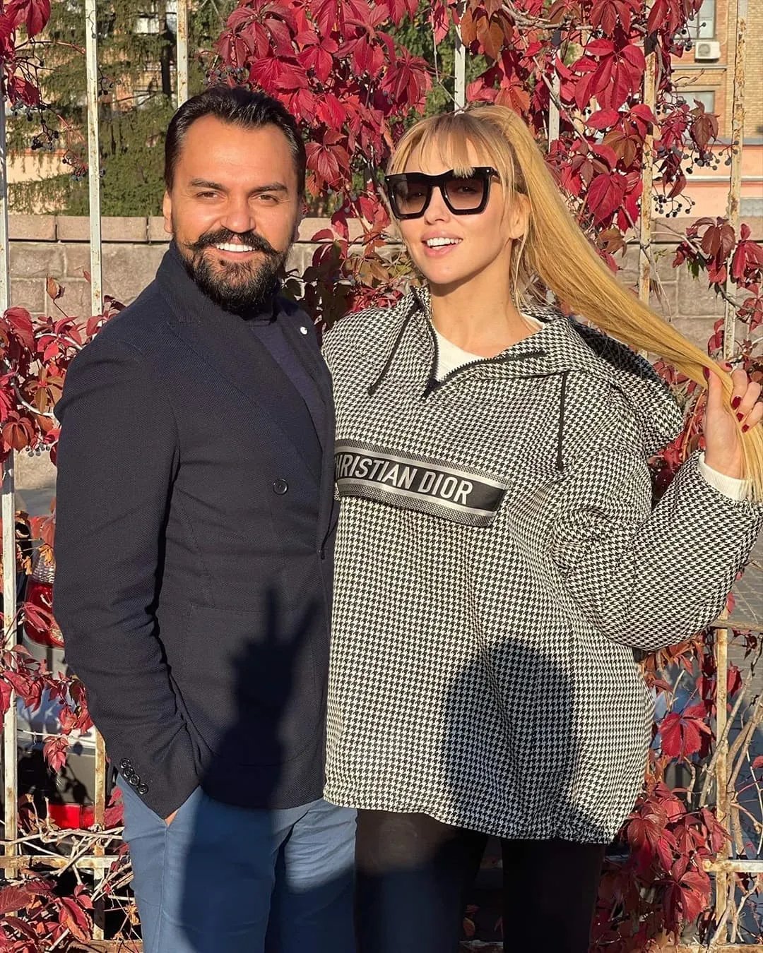 Продюсер Михаил Ясинский и певица Оля Полякова