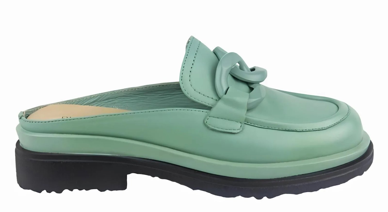 Обувь без задника на невысоком каблуке - это удобно в любое время и в любом месте