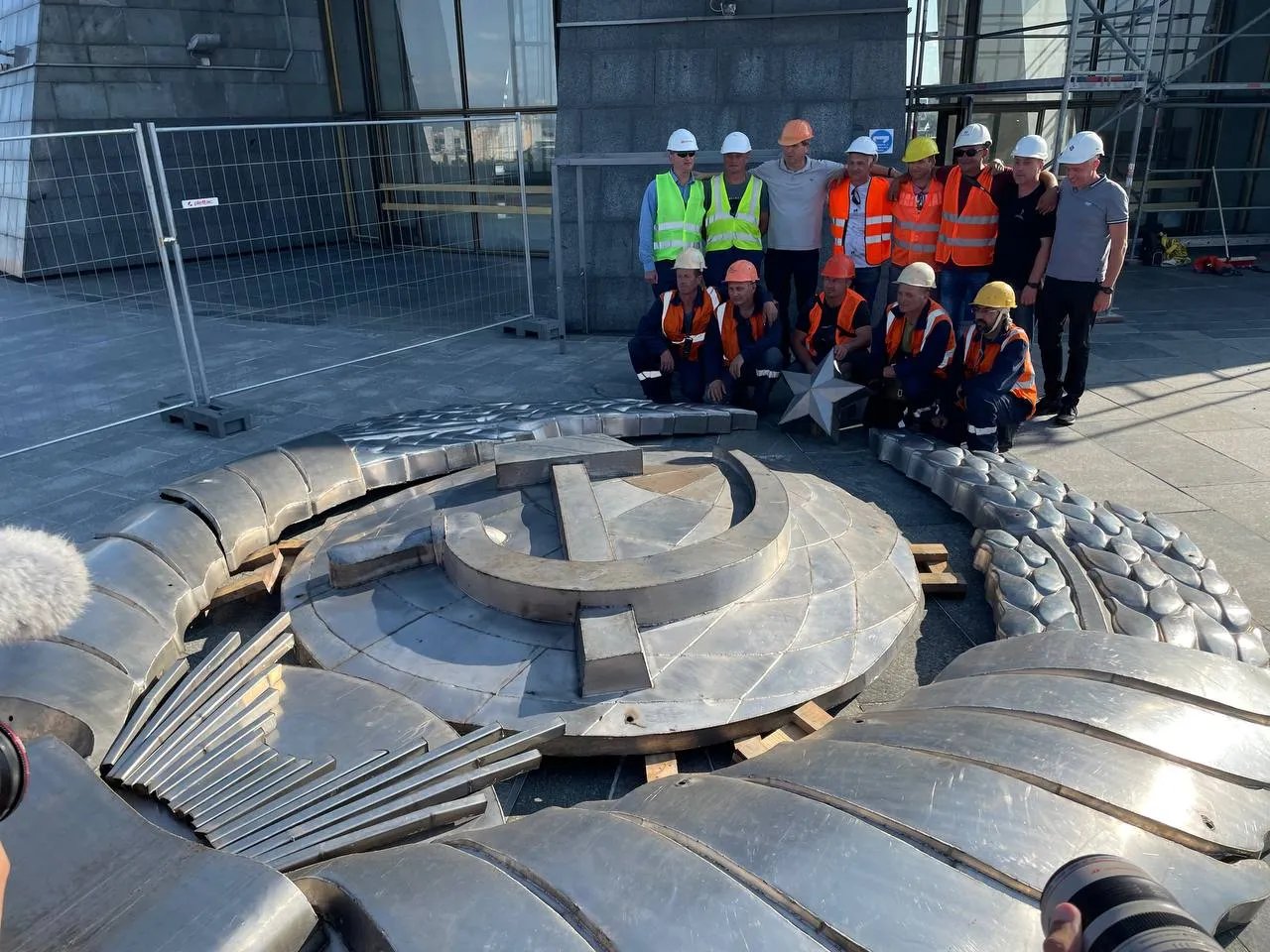 Демонтаж начали еще 25 июля