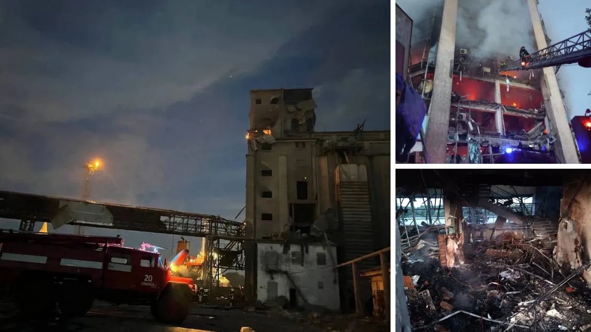 Наслідки нічної ворожої атаки на південь Одеської області