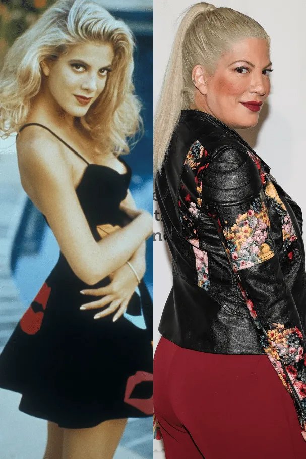 Торі Спеллінг в культовому серіалі та зараз