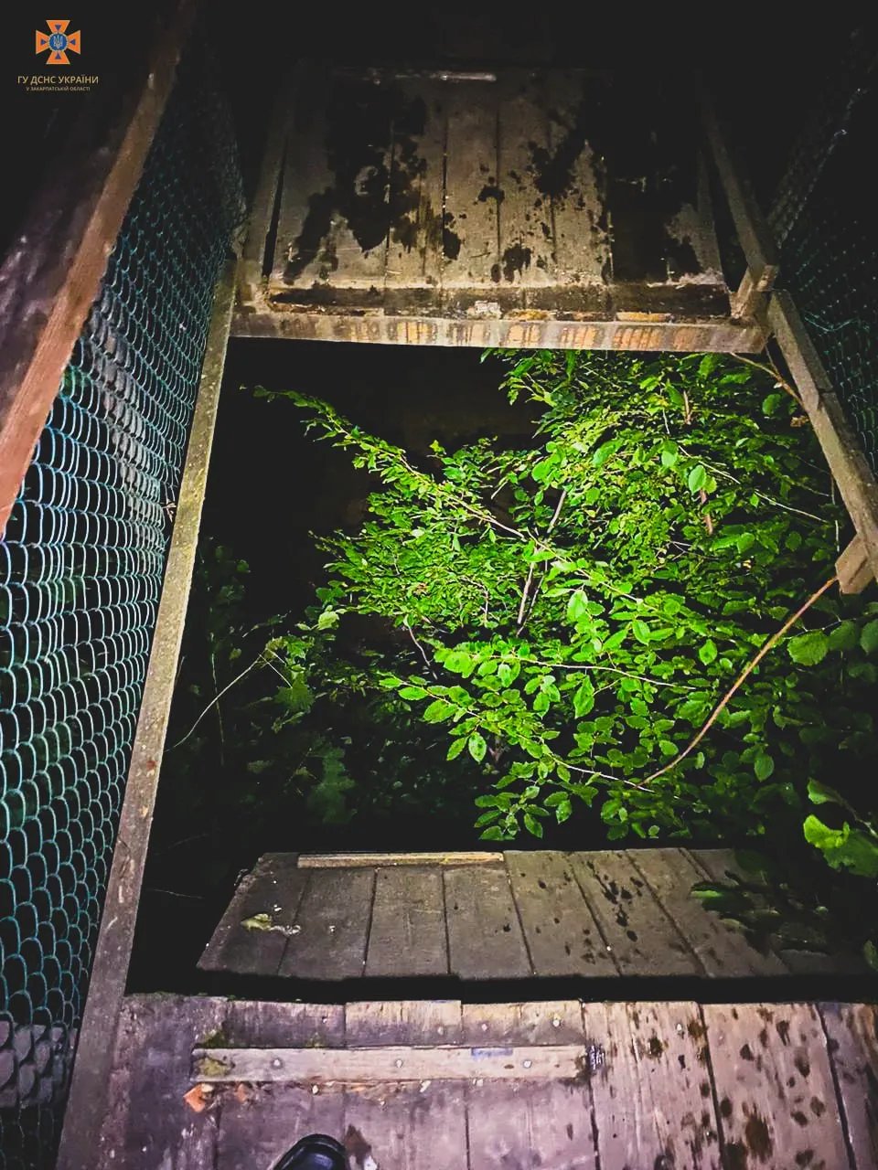 Місце обвалу