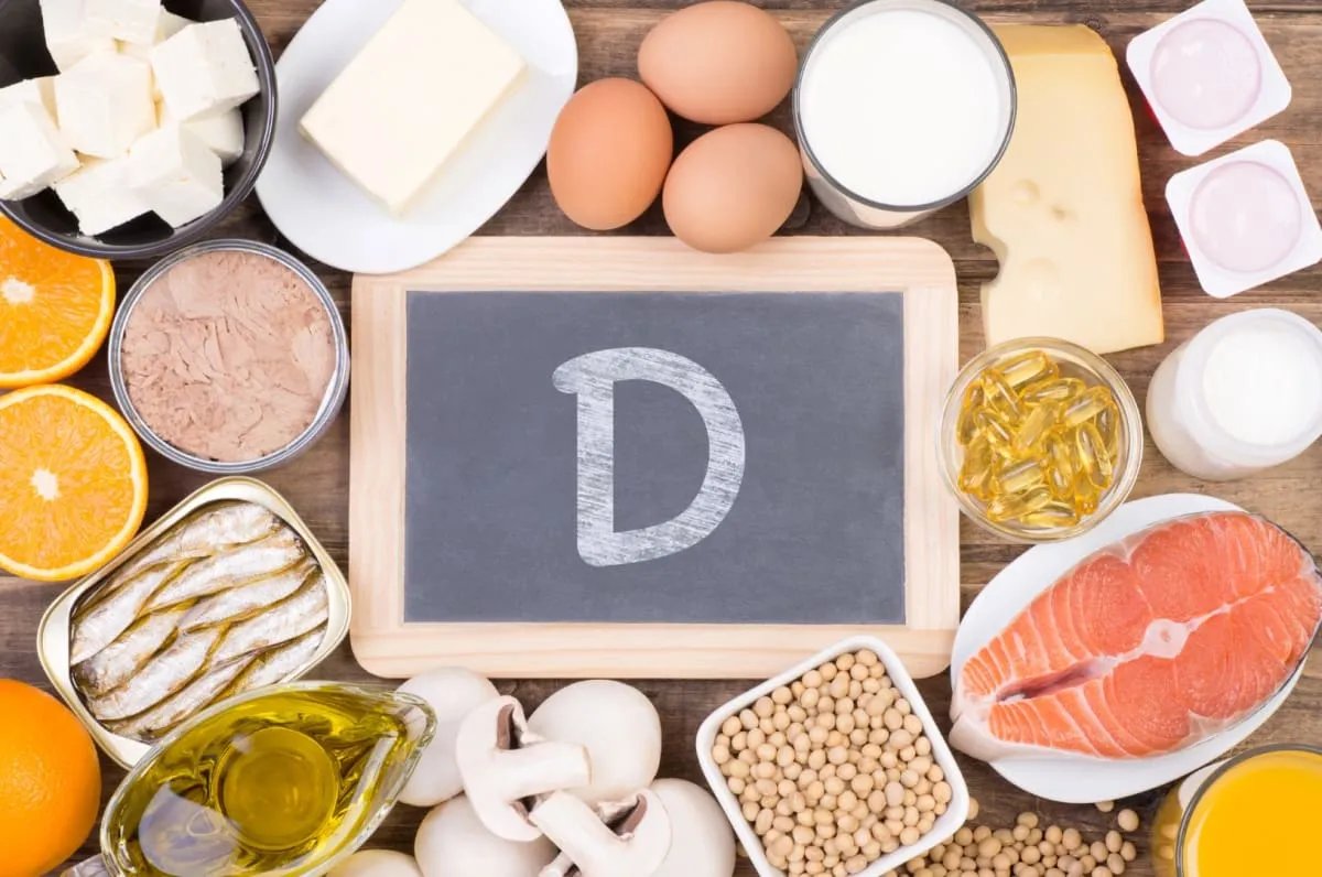 Продукти з вітаміном D