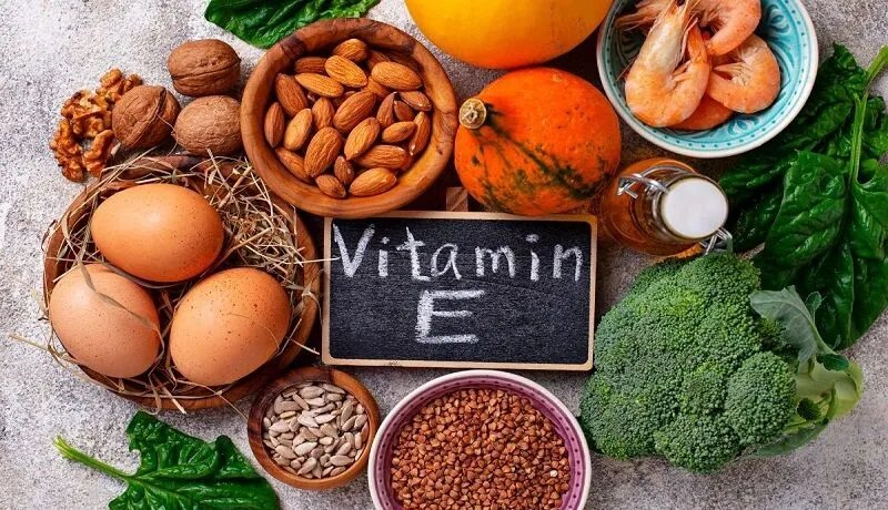 Продукти з вітаміном Е