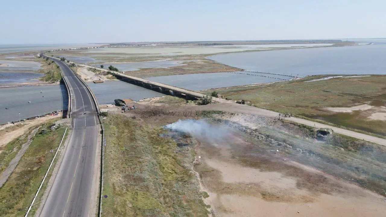 Оккупанты отмечают, что работы по восстановлению начались