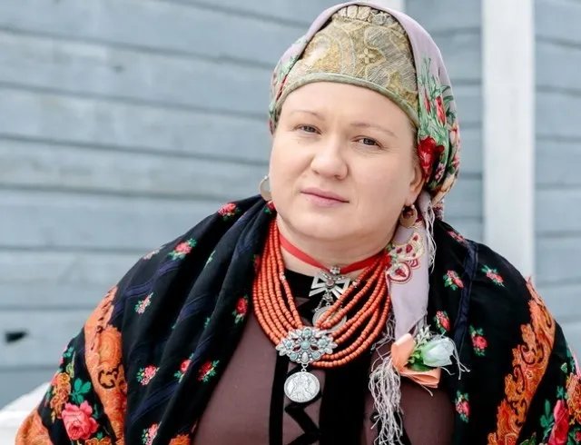 Олеся Жураковская в роли Павлины Иосифовны в сериале "Крипосна"