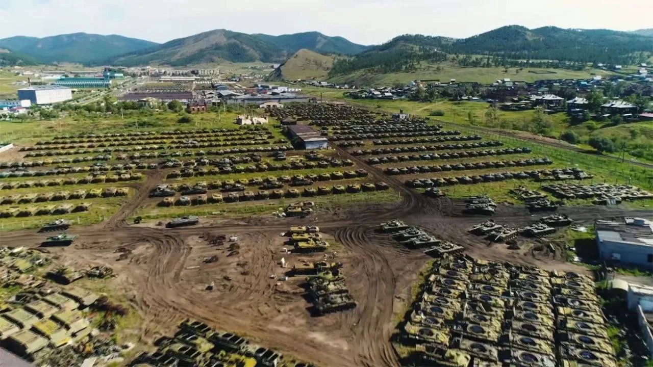 Найбільший склад радянської техніки у рф