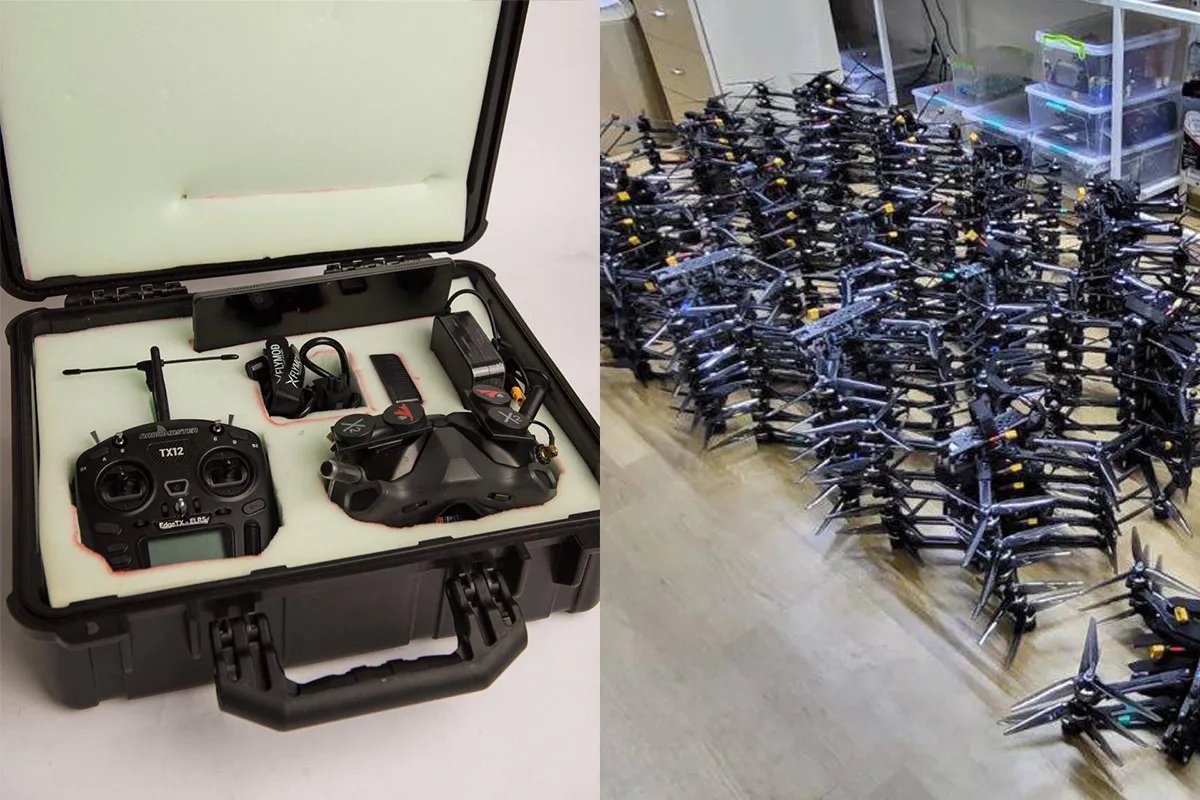 Військовим з трьох українських бригад передадуть 250 FPV-дронів 1
