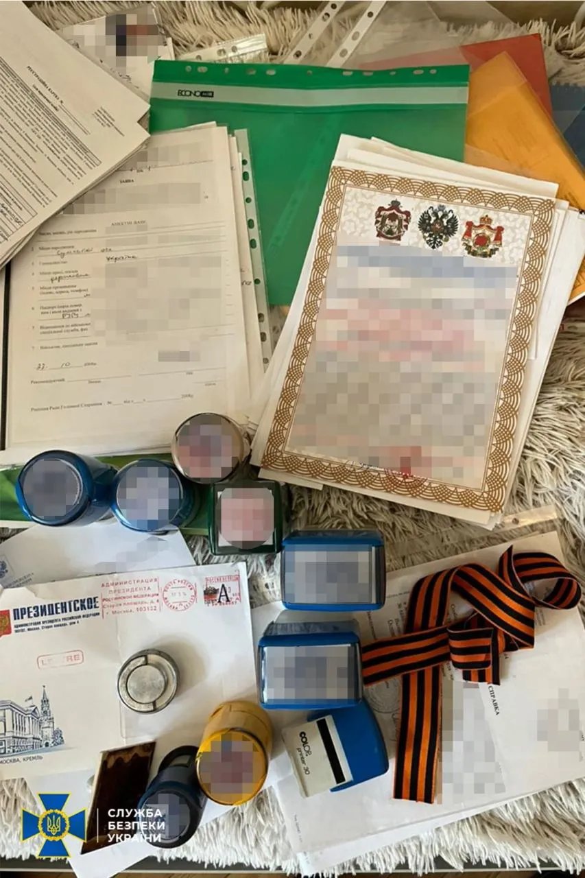 Пропагандистские открытки коллаборантов