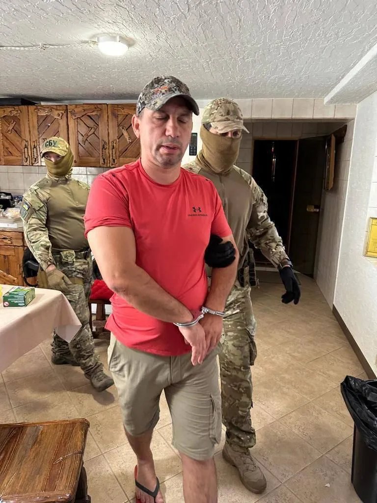 СБУ затримала Григорія Мельниченка. Фото: t.me/sekretikiotiro4ki