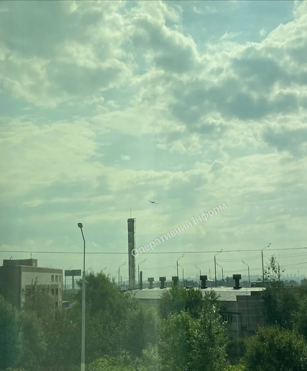 БПЛА под москвой. Фото: Оперативный информ