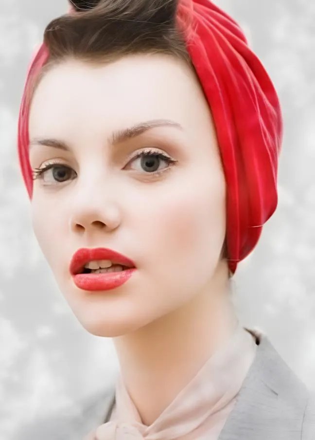 Носить бандану или платок как тюрбан - стильно и уместно даже под элегантный аутфит