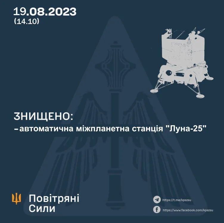 Космічна станція Луна-25, СБУ і "рускій воєнний корабль": мережу підірвали знущальні меми про крах місії росіян на Місяць 2