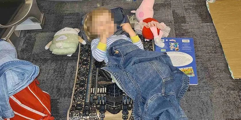 Ребенка заподозрили в желании поселиться здесь и работать