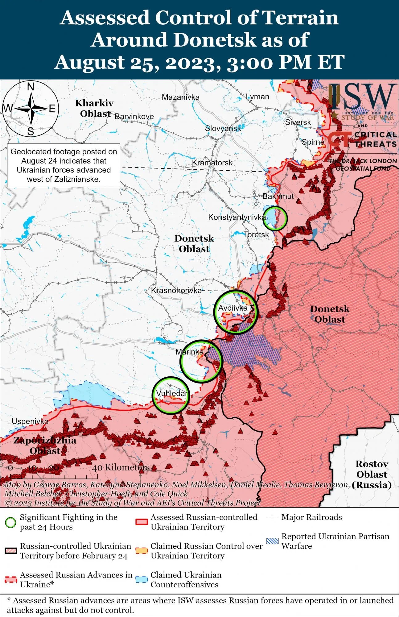 ЗСУ наступають на Мелітопольскому напрямку, мають успіхи: аналітика ISW 3