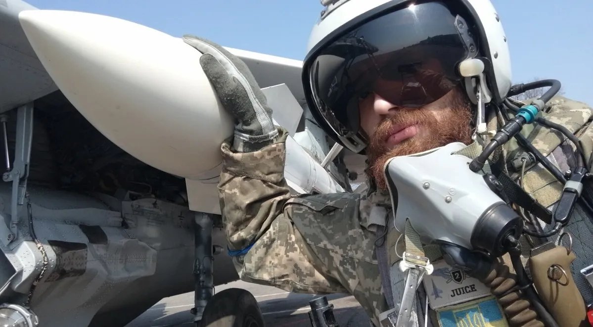 Джус адвокатував передачу Україні F-16. Фото: instagram.com/juice_fighter