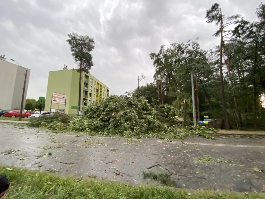 Наслідки негоди у Польщі Наслідки негоди у Польщі