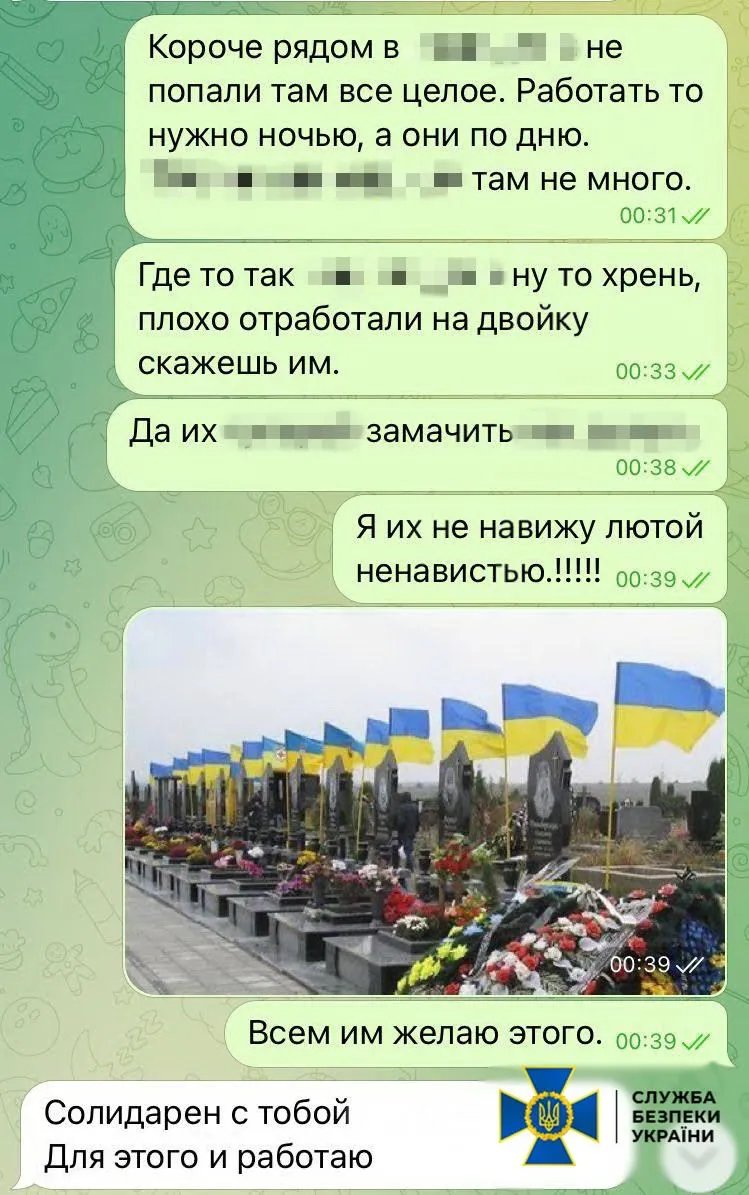 Женщину завербовали во время освобождения Херсона. Фото: СБУ Женщину завербовали во время освобождения Херсона. Фото: СБУ