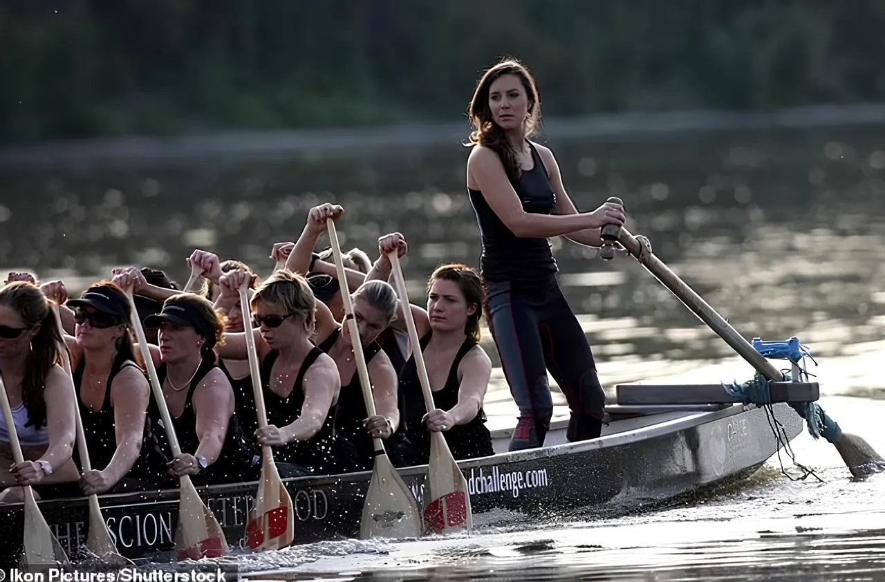 Герцогиня очолювала команду з академічного веслування!