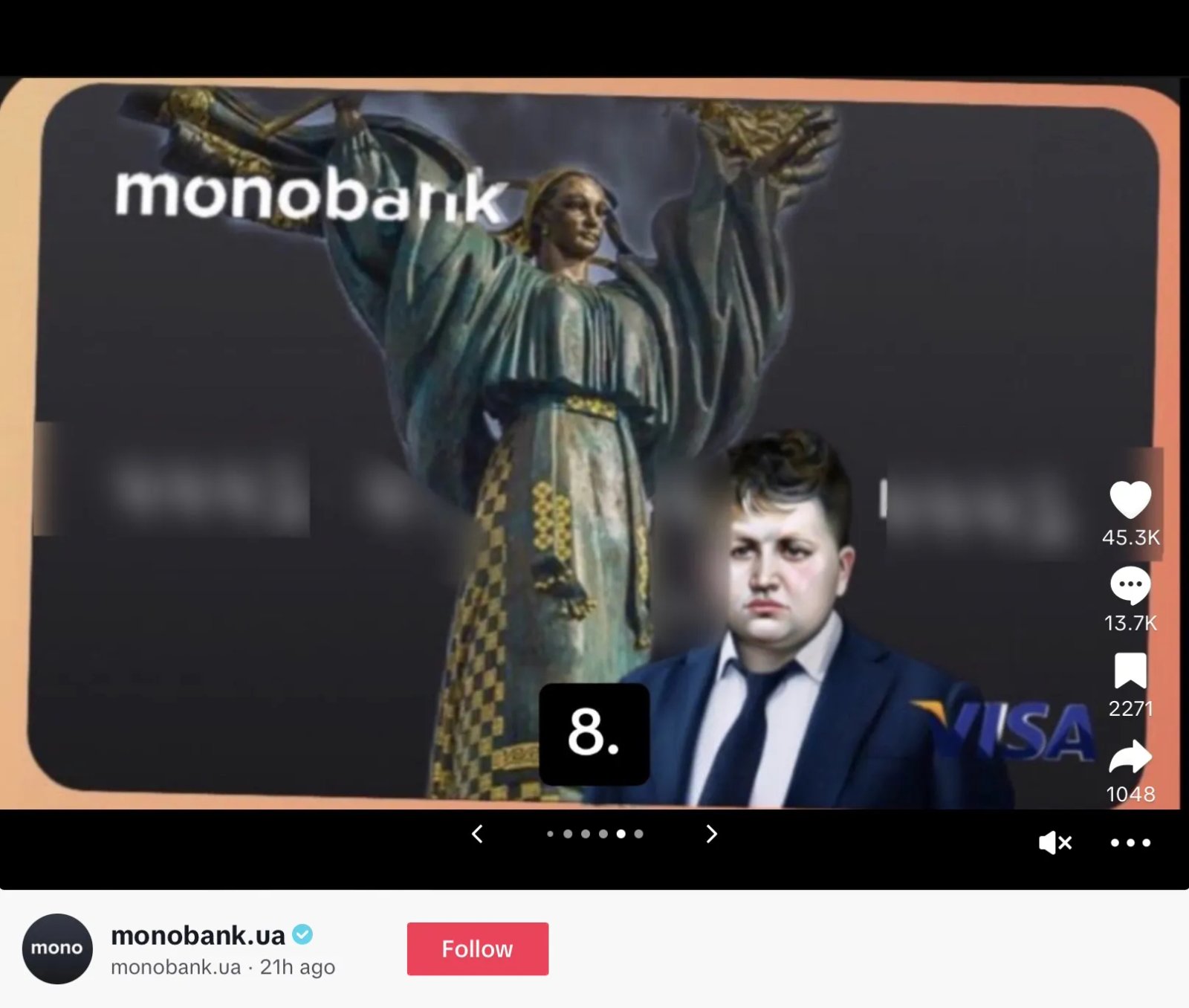 Карточка monobank Лебигович Карта monobank Лебигович