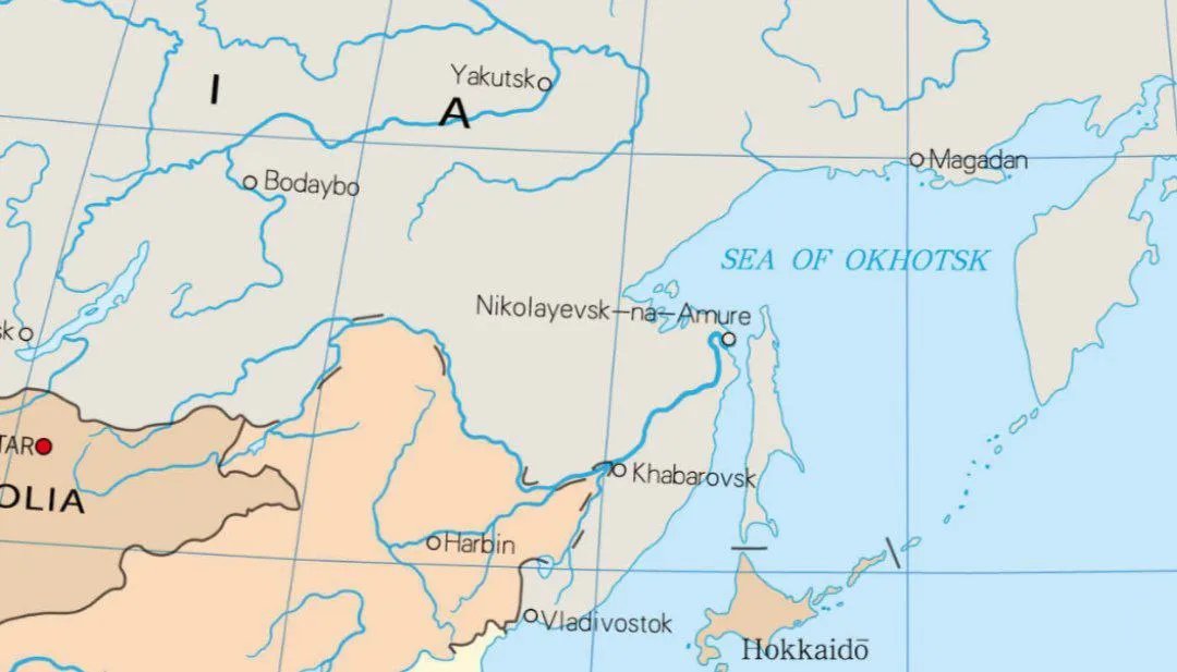 Граница с РФ на китайских картах