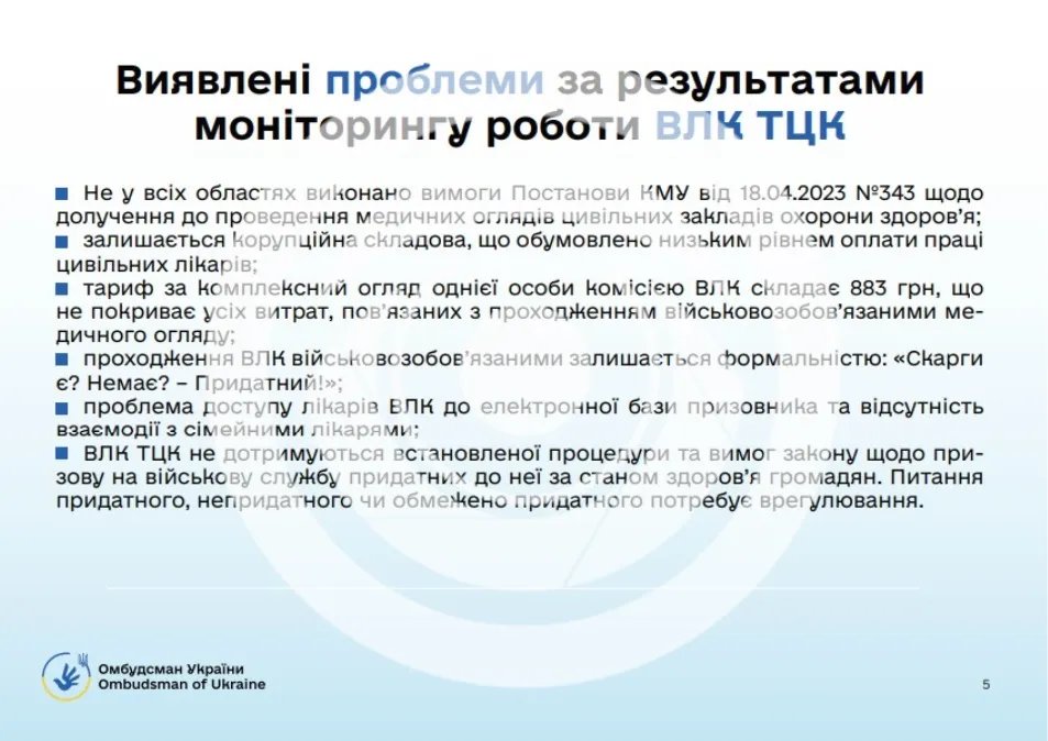 Проходження ВЛК залишається формальністю