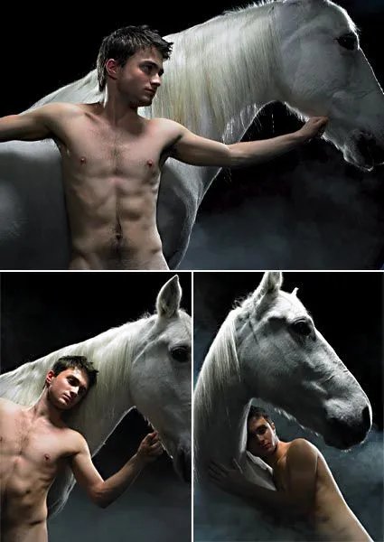 Деніел Редкліфф в промо вистави Equus