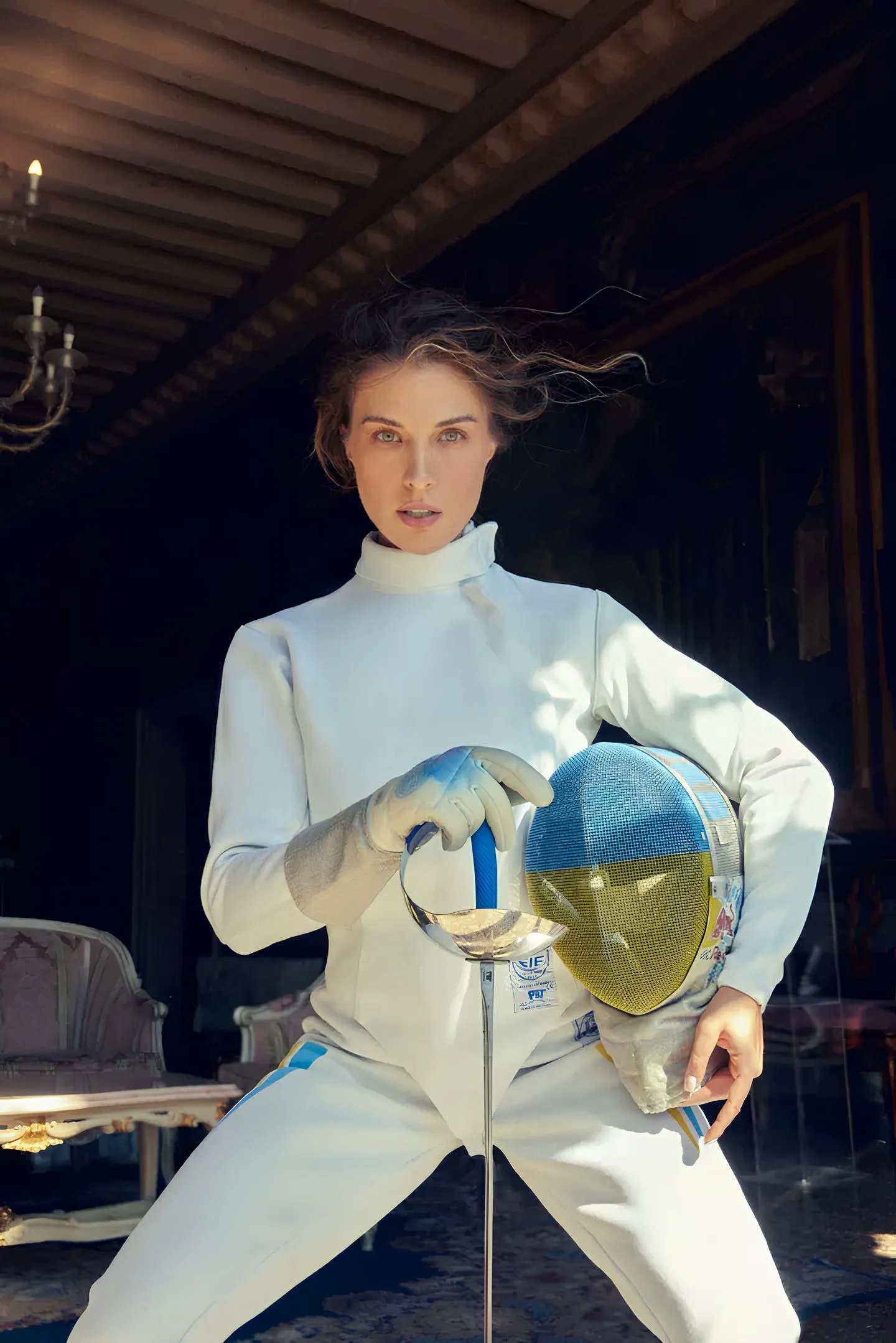 Українська фехтувальниця Ольга Харлан.