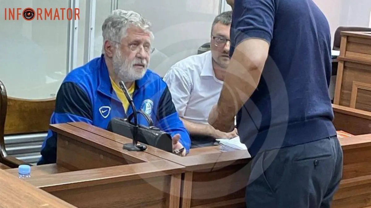 Коломойський в Шевченківському суді. Фото: Інформатор