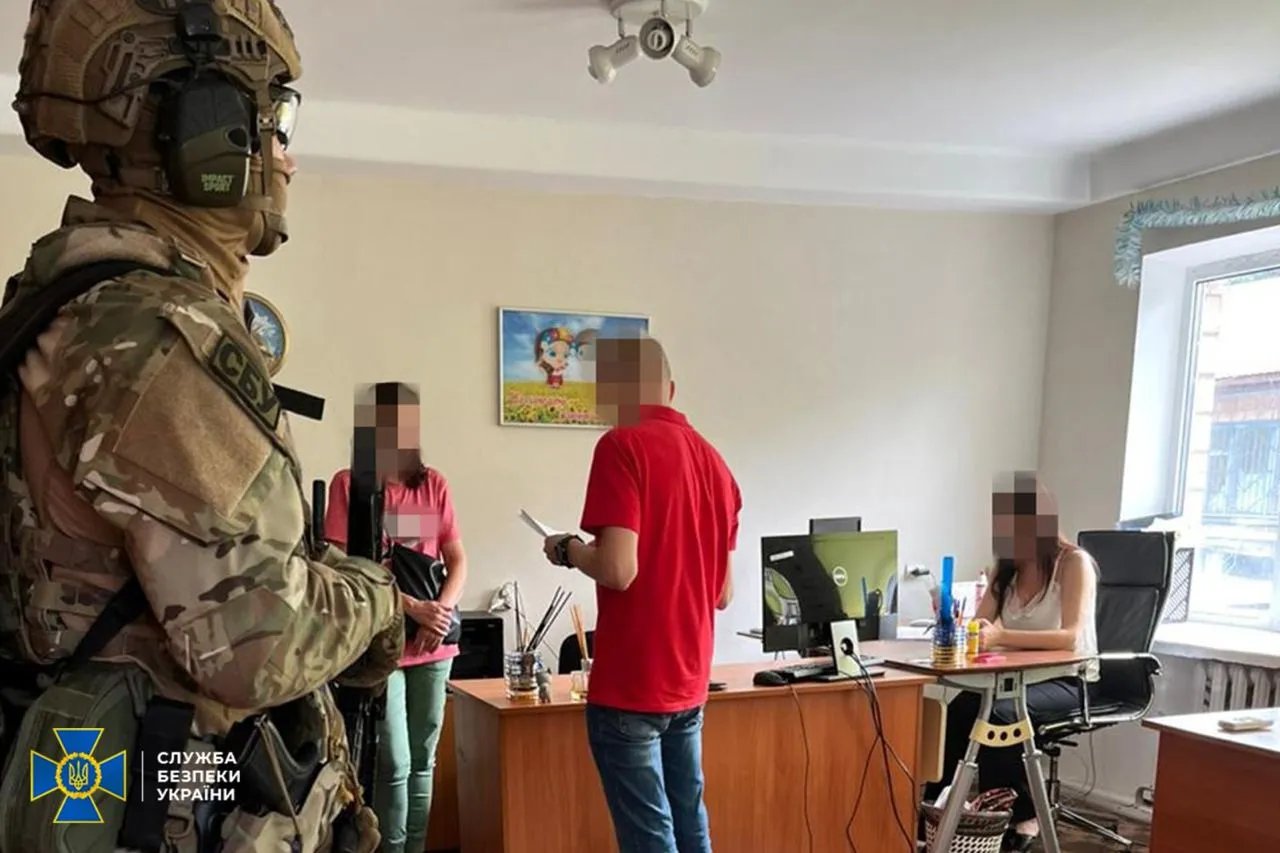 Оформление подозреваемых. Фото: СБУ