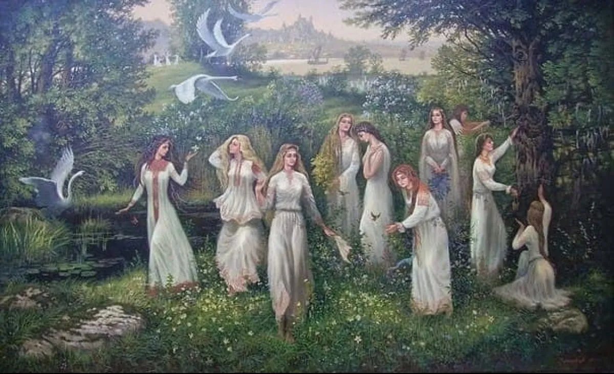 Люди вірили, що живуть мати та донька на зоряному небі, їх асоціювали саме з Великою та Малою Ведмедицею