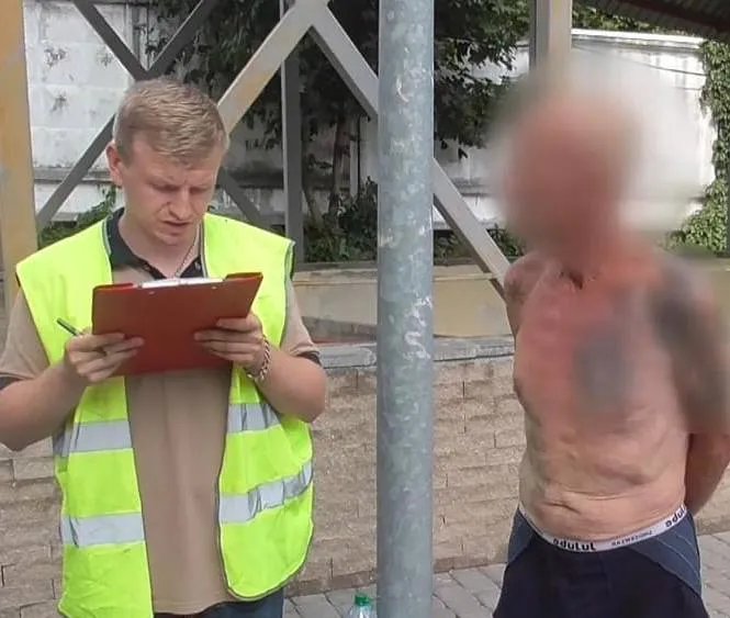 Затриманий чоловік