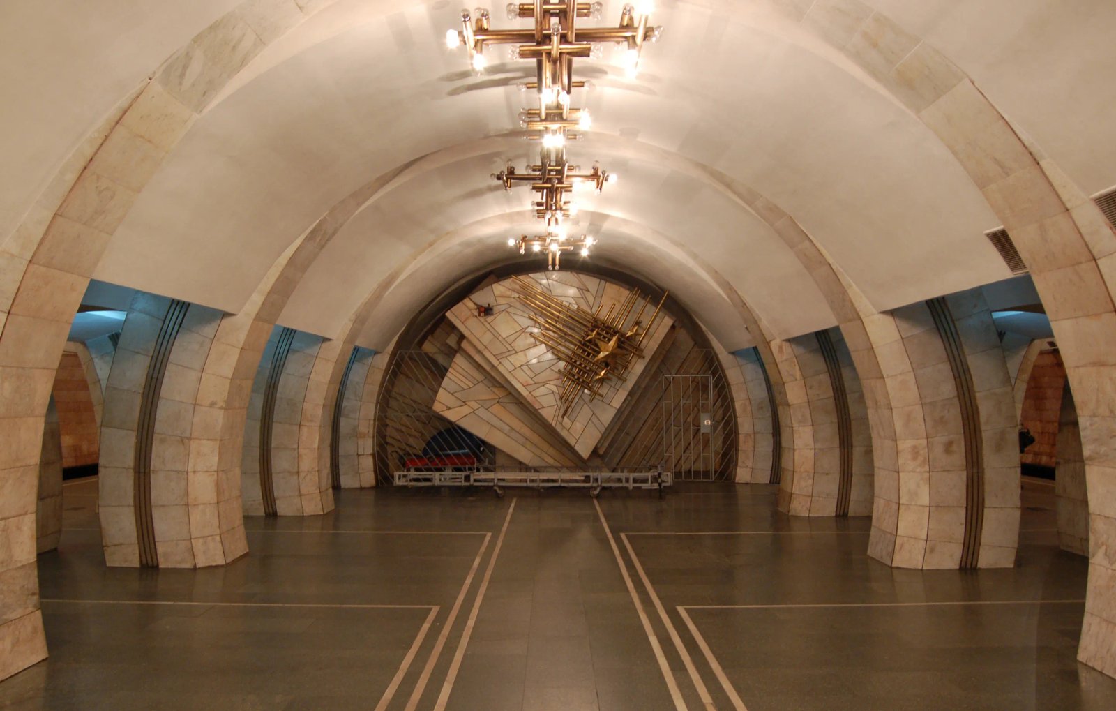 Станция метро Лыбидская сегодня