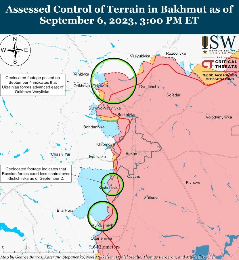 Карта ISW