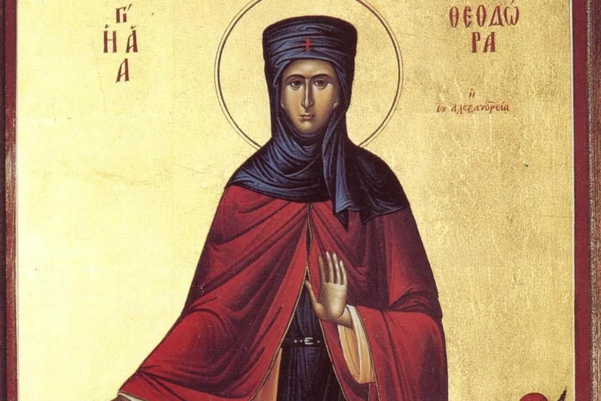 Відомо, що свята жила в кінці 5 століття