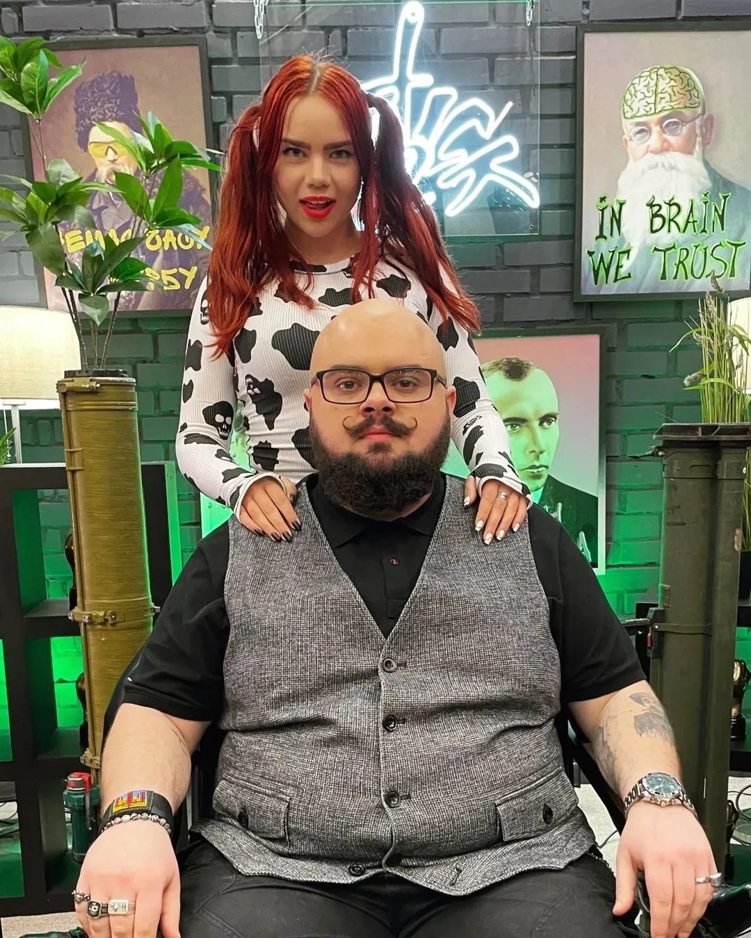 Кирило зі своєю дівчиною Катериною.